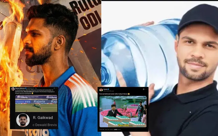 "Victim card destroyed after PR": Ruturaj Gaikwad blasted on Twitter After Ranchi woes